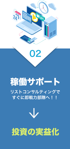 稼働サポート